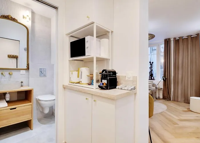 Cozy Studio In The Vibrant Heart Of * Párizs
